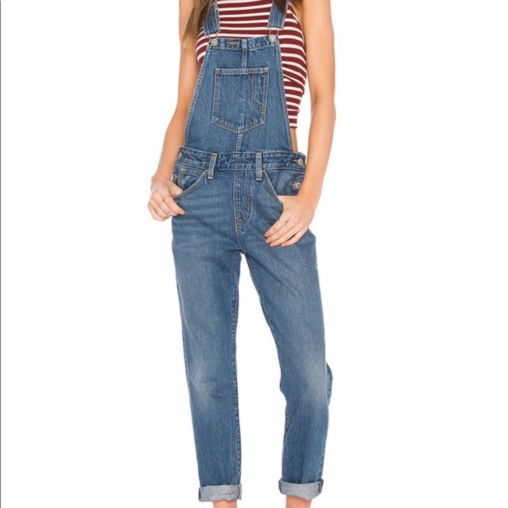 Levi’s Medium Wash Overalls